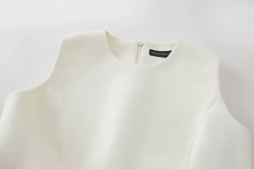 Avenement Stitching Mesh Dress