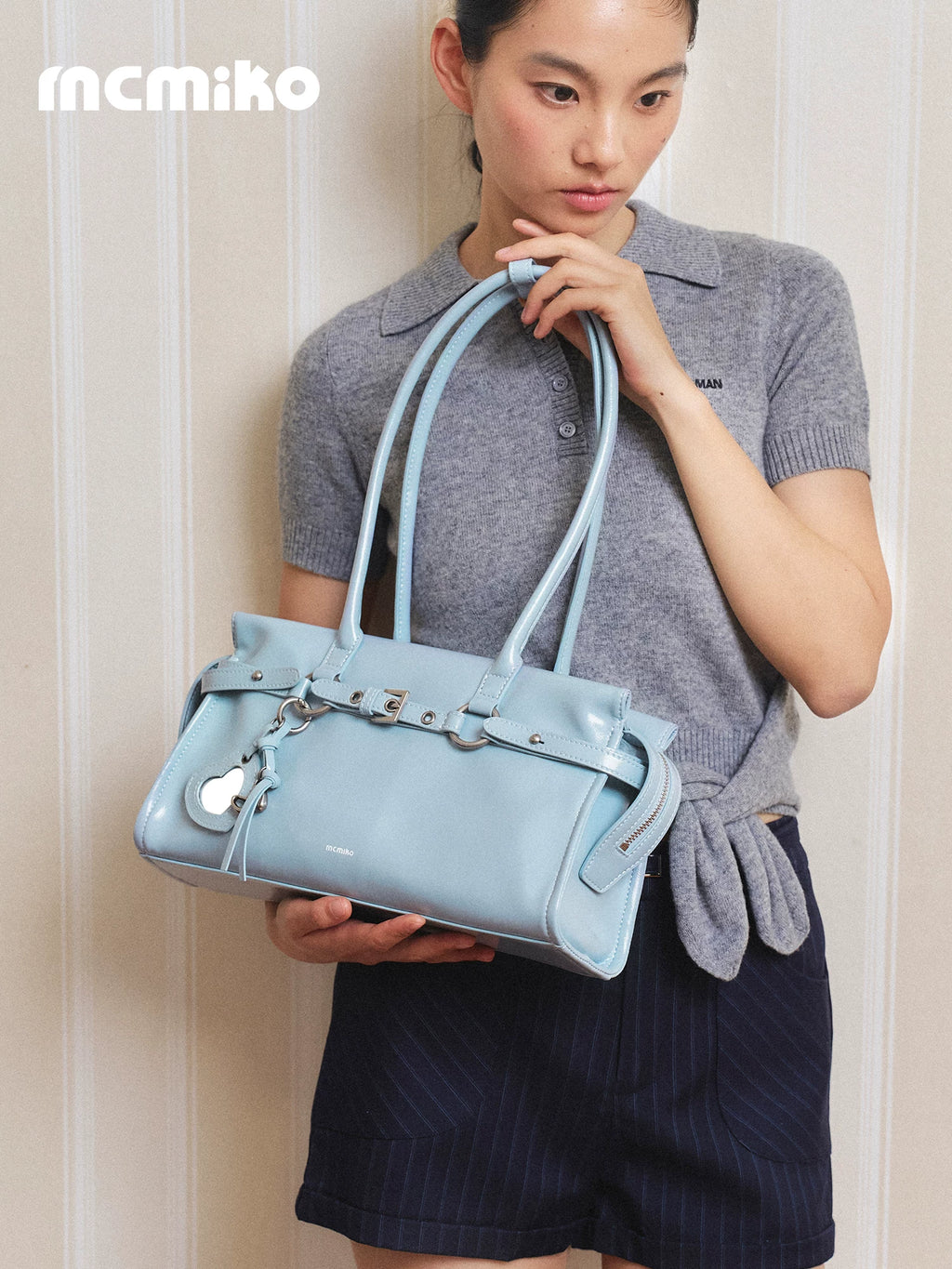Mcmiko Stylish Long-handled Underarm Bag