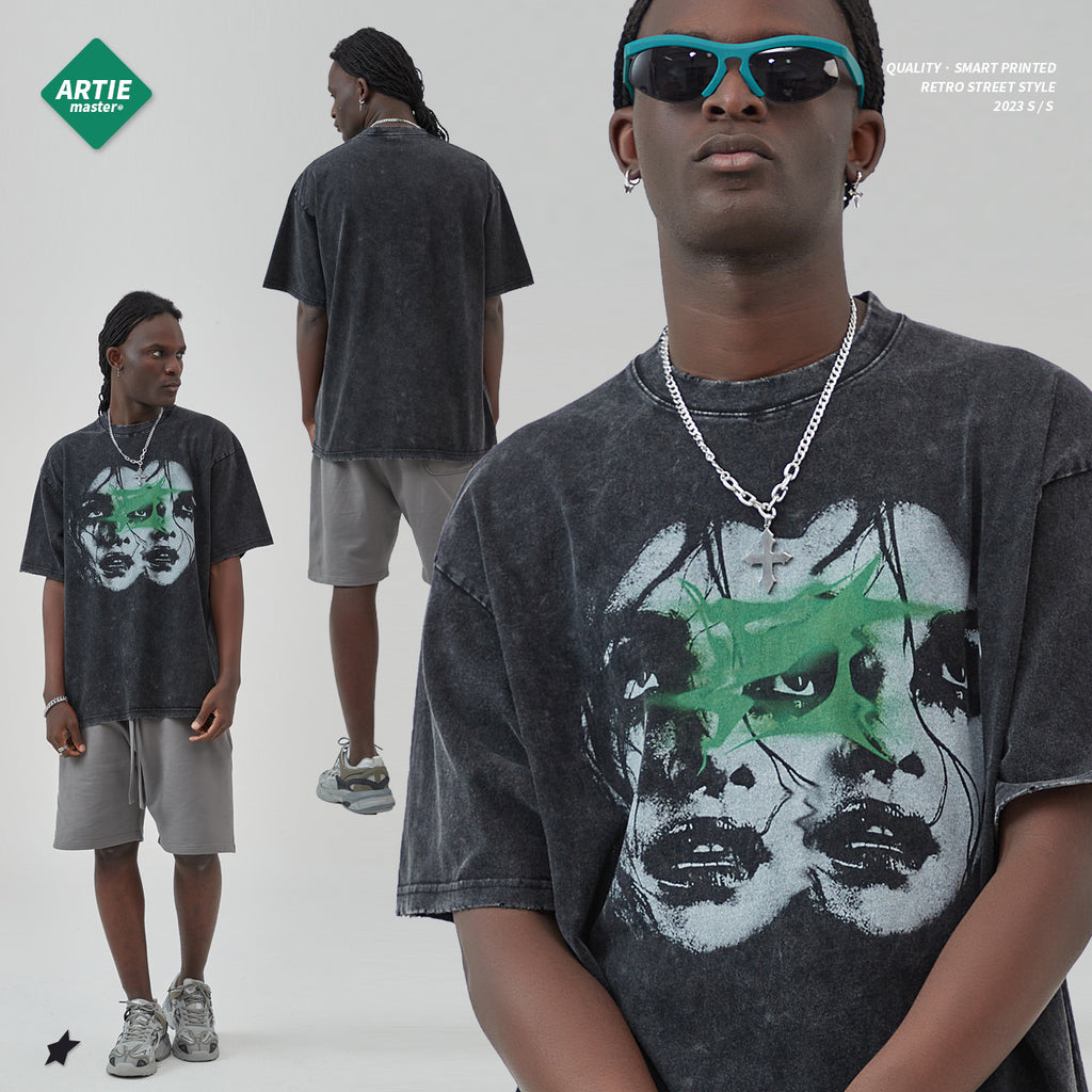 ARTIE Digital Direct Injection Thriller Print Tee