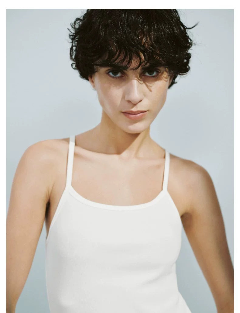 URBAN REVIVO Casual Basic Versatile Solid Color Slim-fit Vest