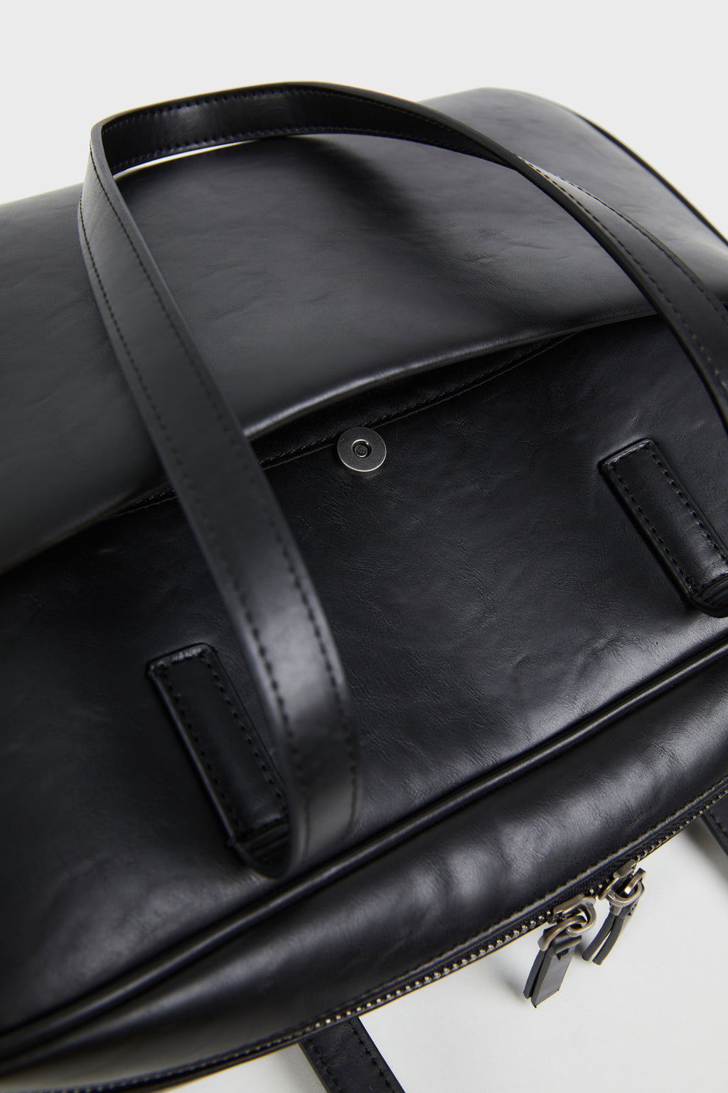 DirtySix Pierre Cow Split Leather Toast Bag