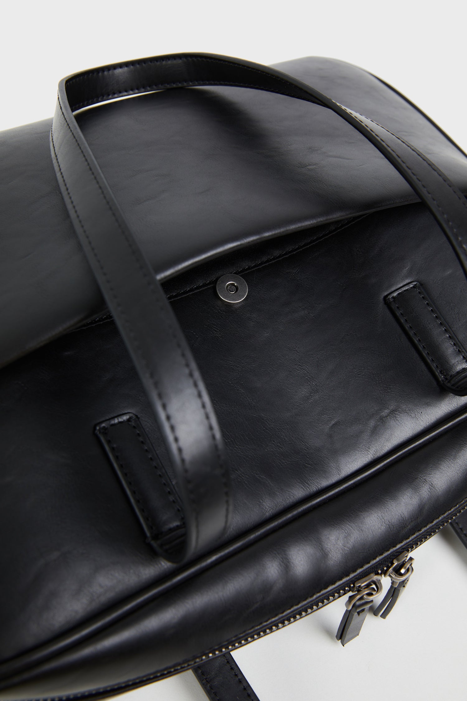 DirtySix Pierre Cow Split Leather Toast Bag