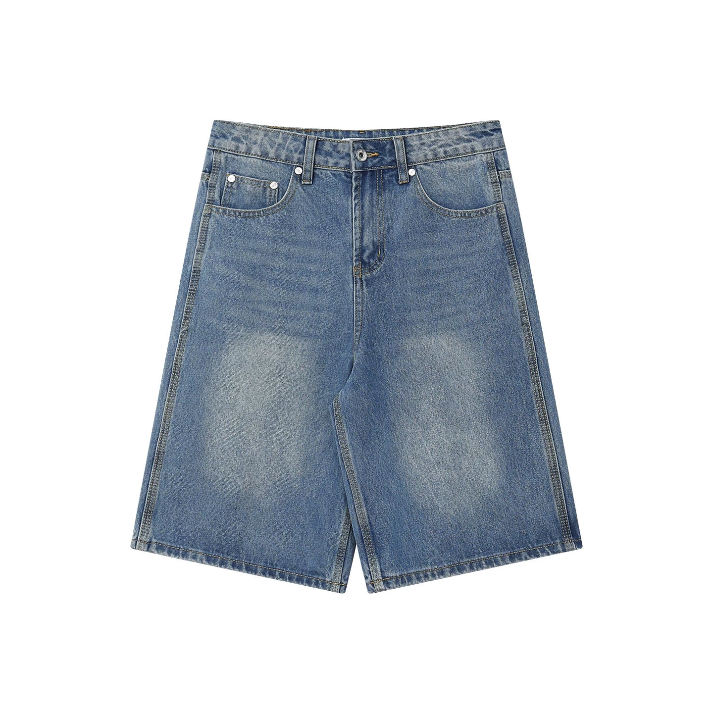 FUNKYFUN Loose Denim Casual Shorts