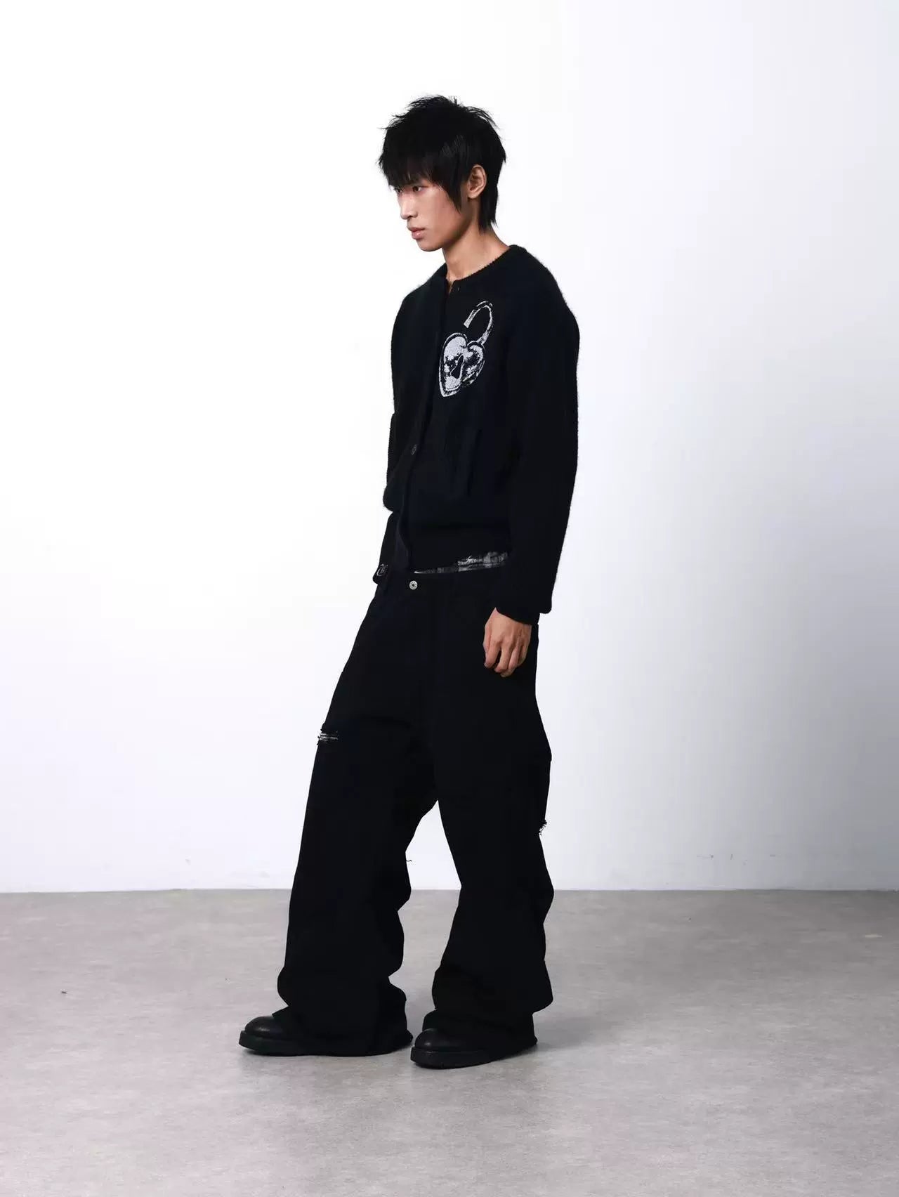 DETW Rough-knit Premium Sweater Cardigan