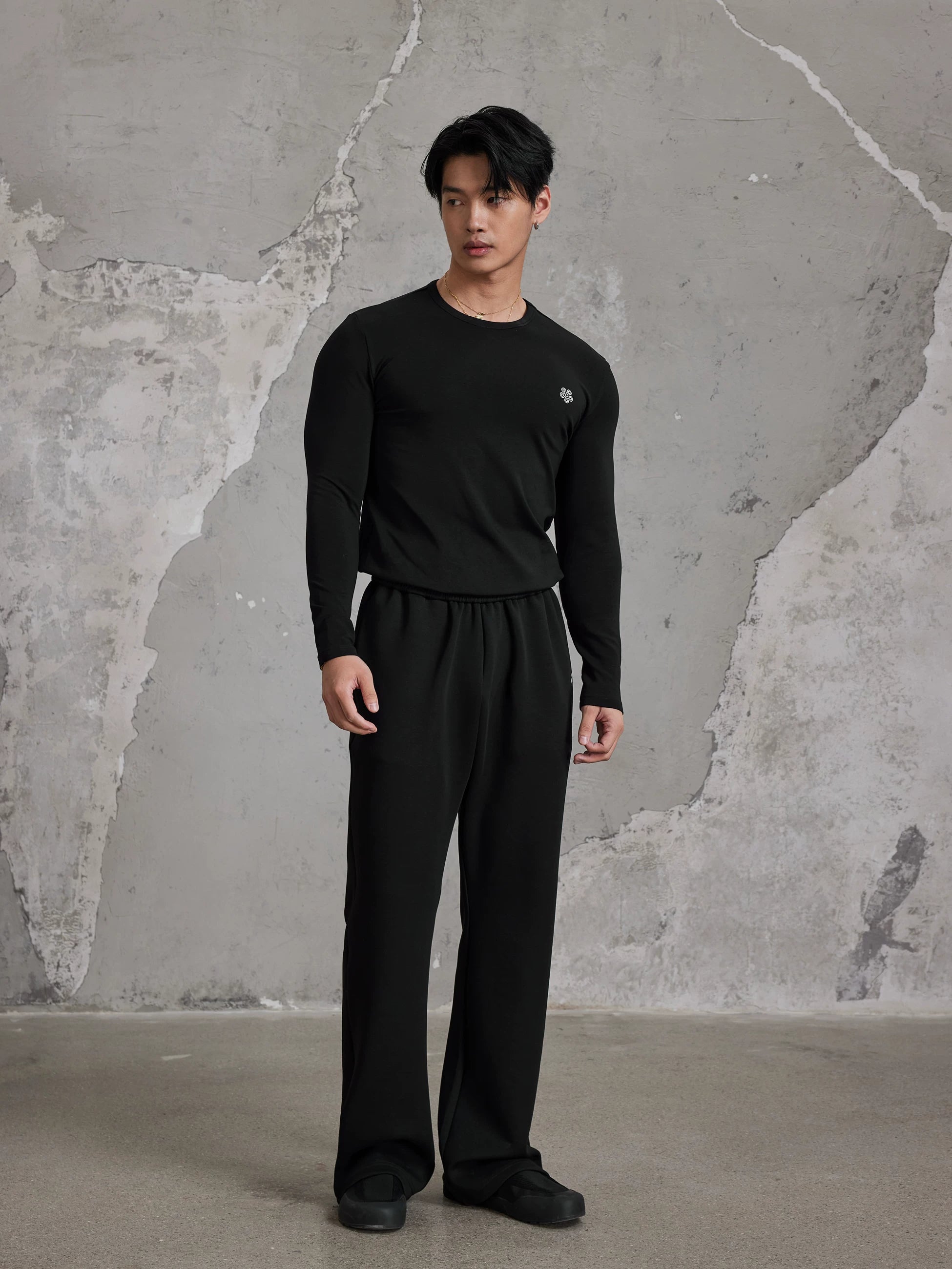 AFTERGLOW Sports Slim Fit Front Shoulder Warm Long Sleeves