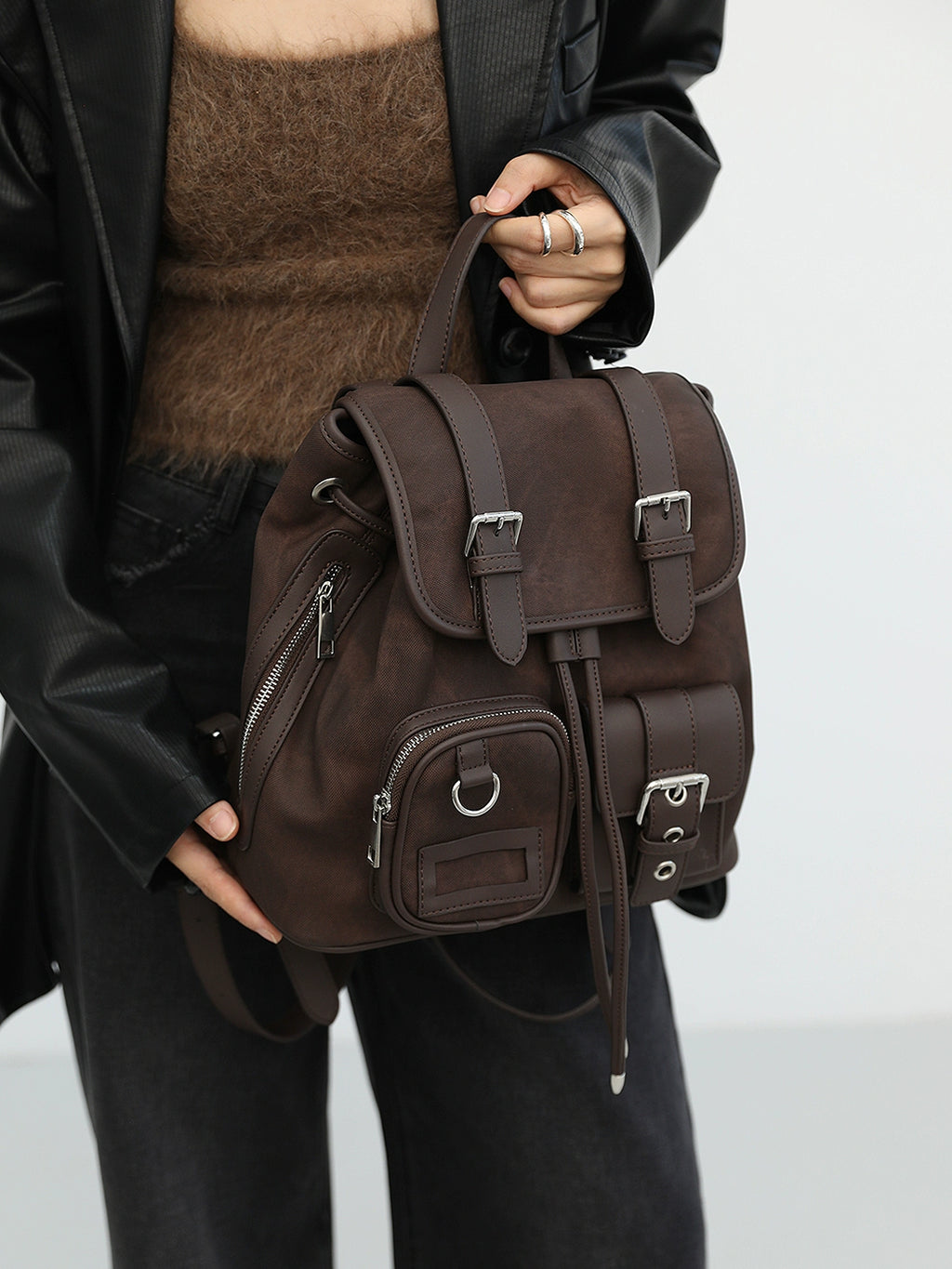 JANDRESS Tie-dye Retro Style Backpack