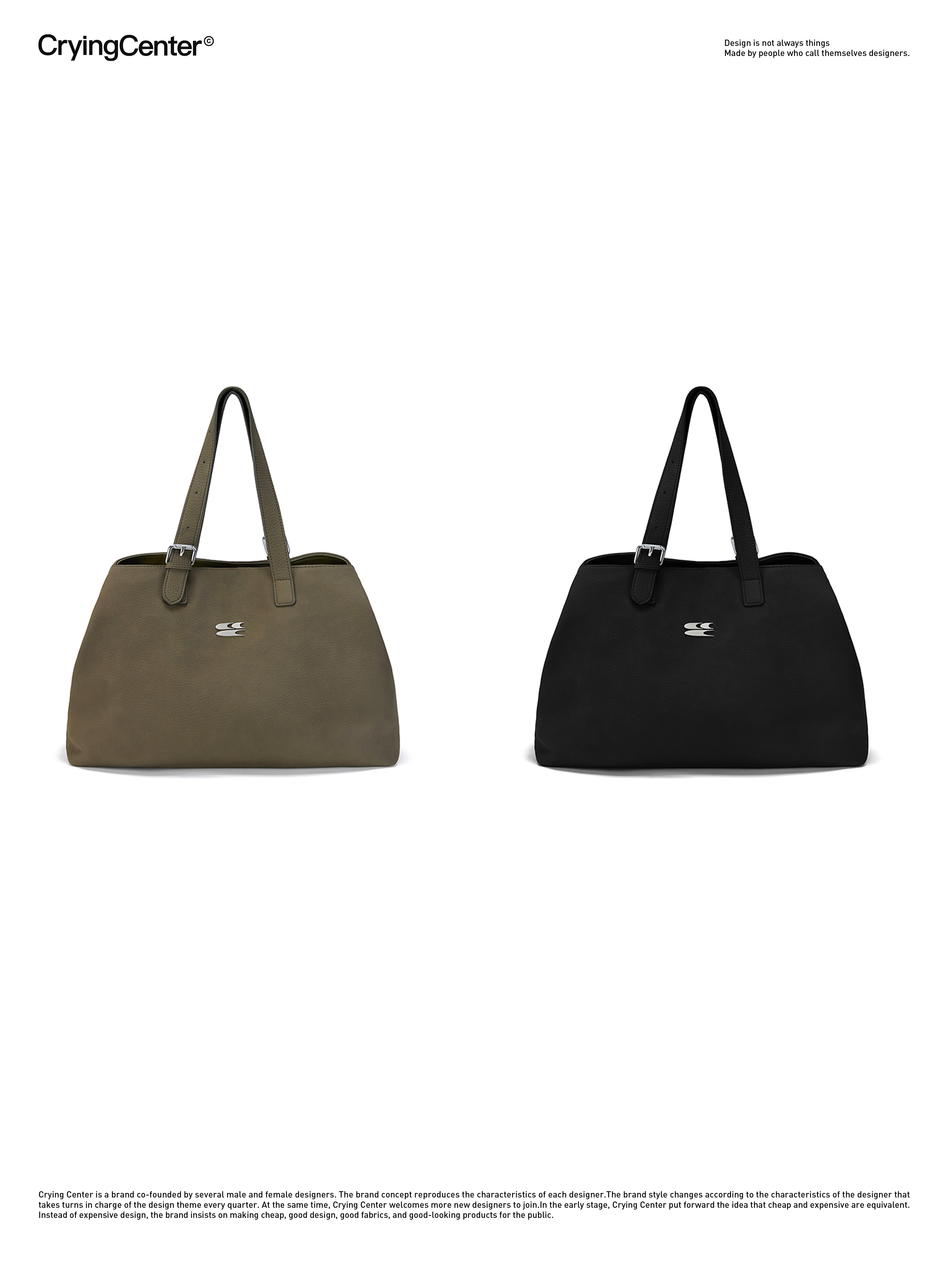 CryingCenter Textured Leather Bag Soft Textured Messenger Bag