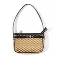 Momogigi Bursting Cowhide Straw Bag