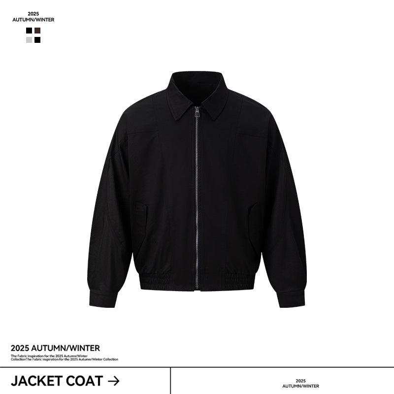 UNF Stand-up Collar Jacket Versatile Loose Coat