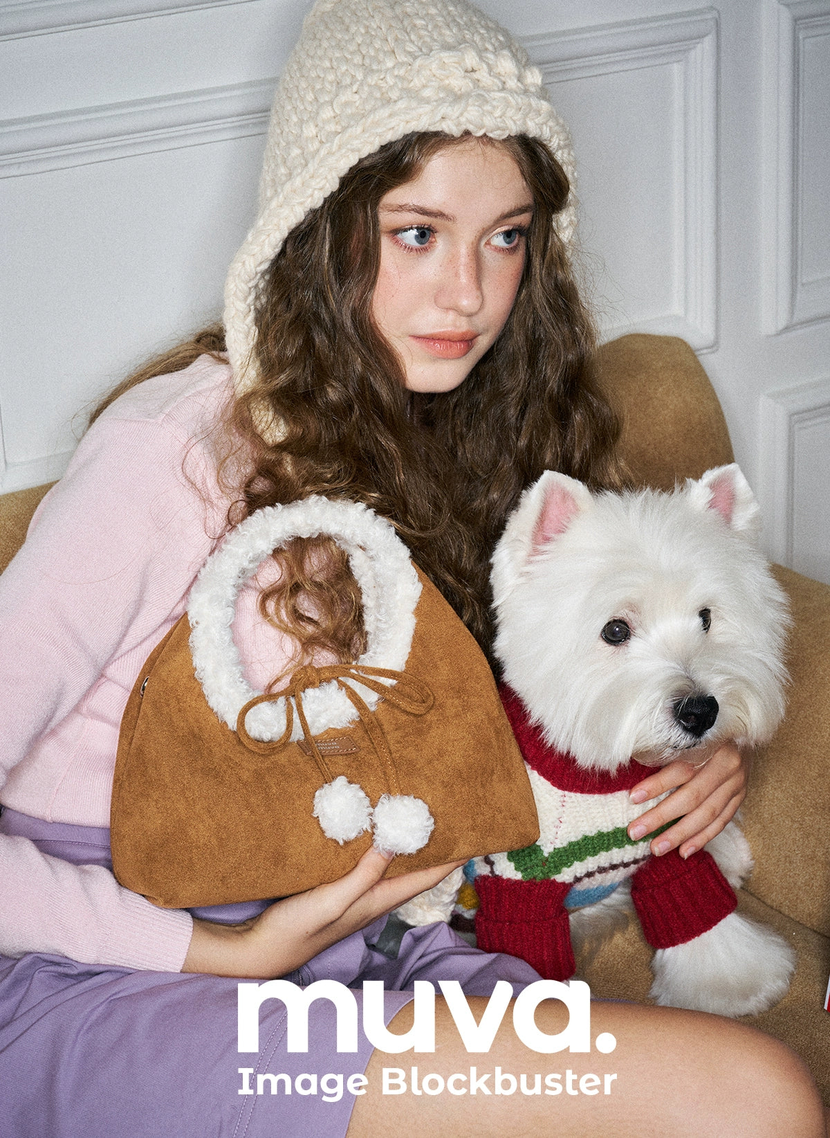 MUVA Cute Plush Tote Bag