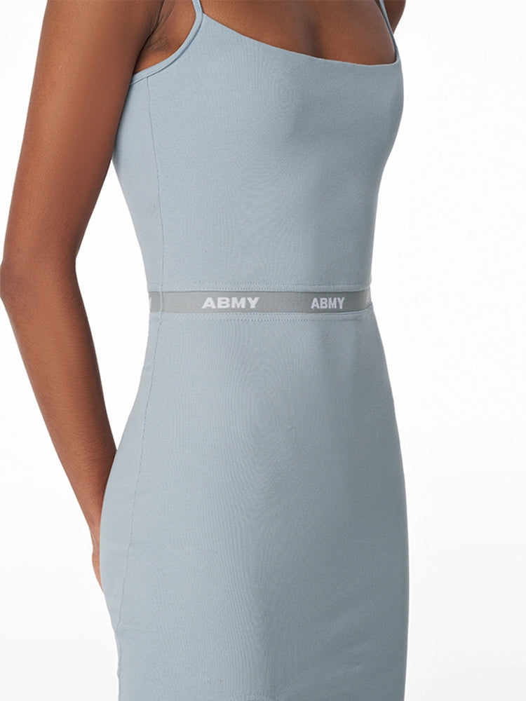 ABMY Slit Suspender Dress