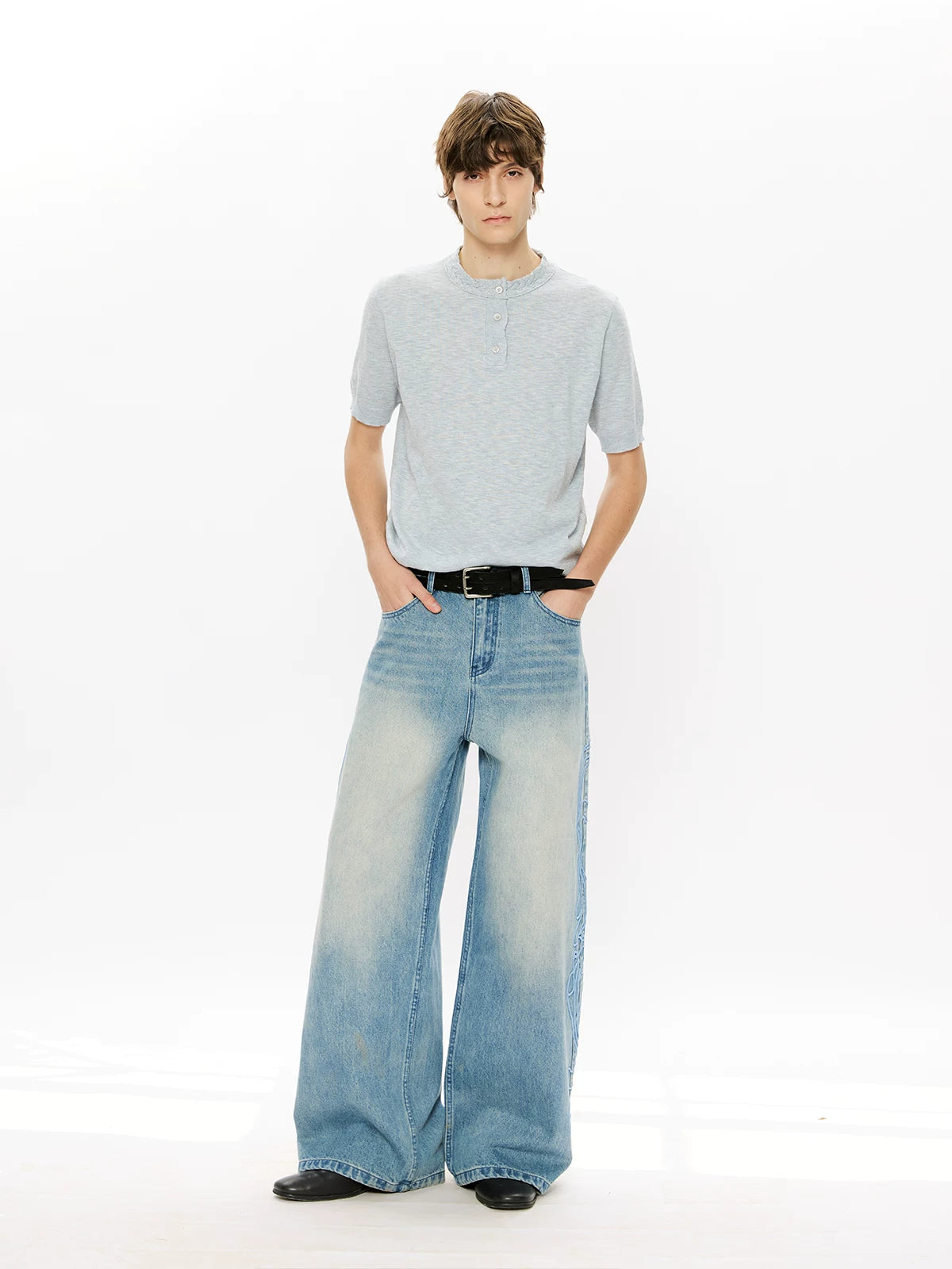 KREATE Slack Knitted Casual Tee