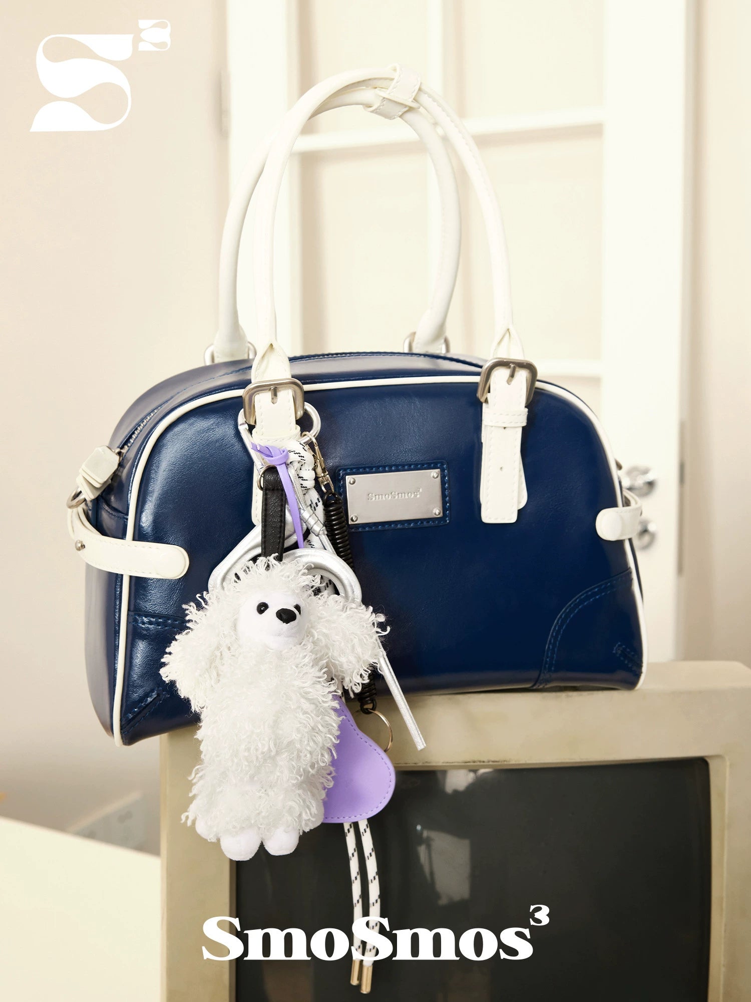 SmoSmos Niche Shoulder Leather Underarm Bag