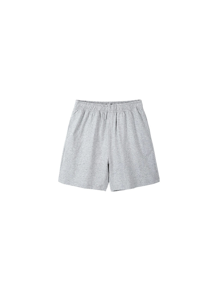 PLUS NO LOGO Thin Elastic and Breathable A-word Sports Shorts