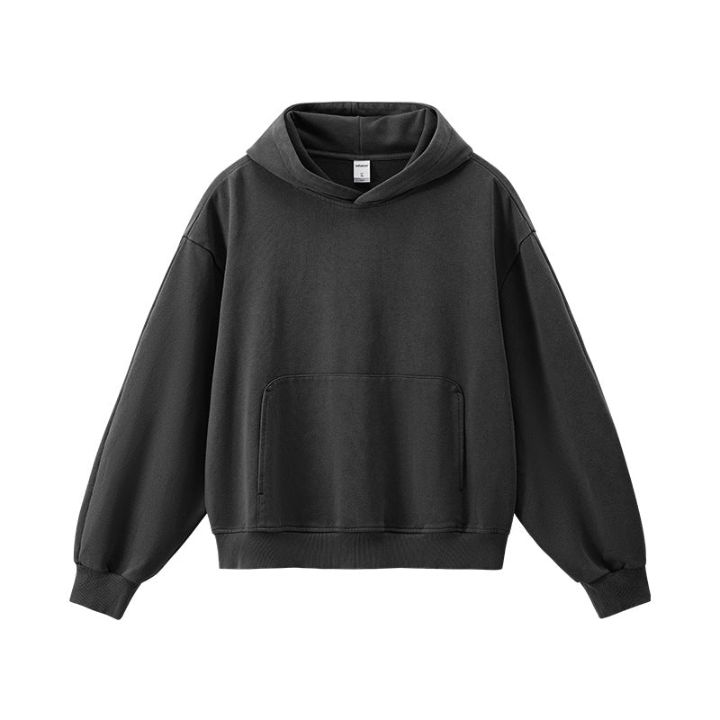 Inflation Washed Old Loose Hooded Jacket