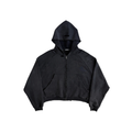 KONOOT Short and Wide Cut Cardigan Hooded Sweater