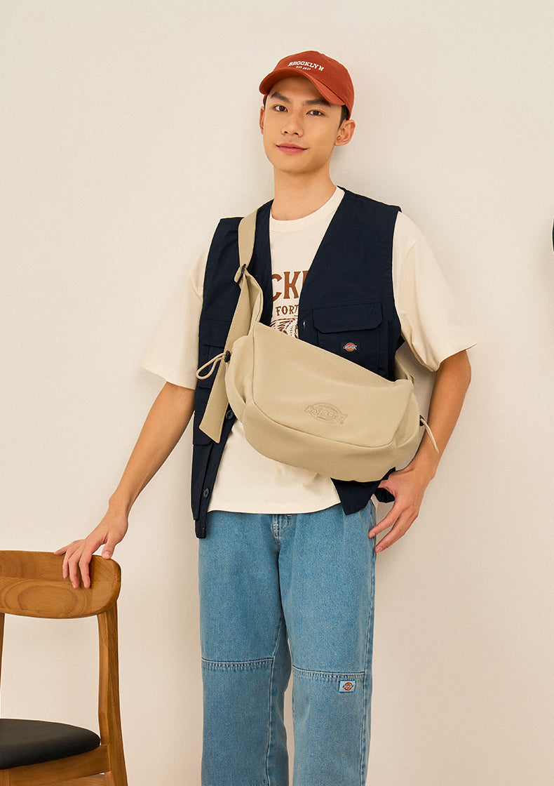 Dickies One Shoulder Crossbody Nylon Tote Dumpling Bag