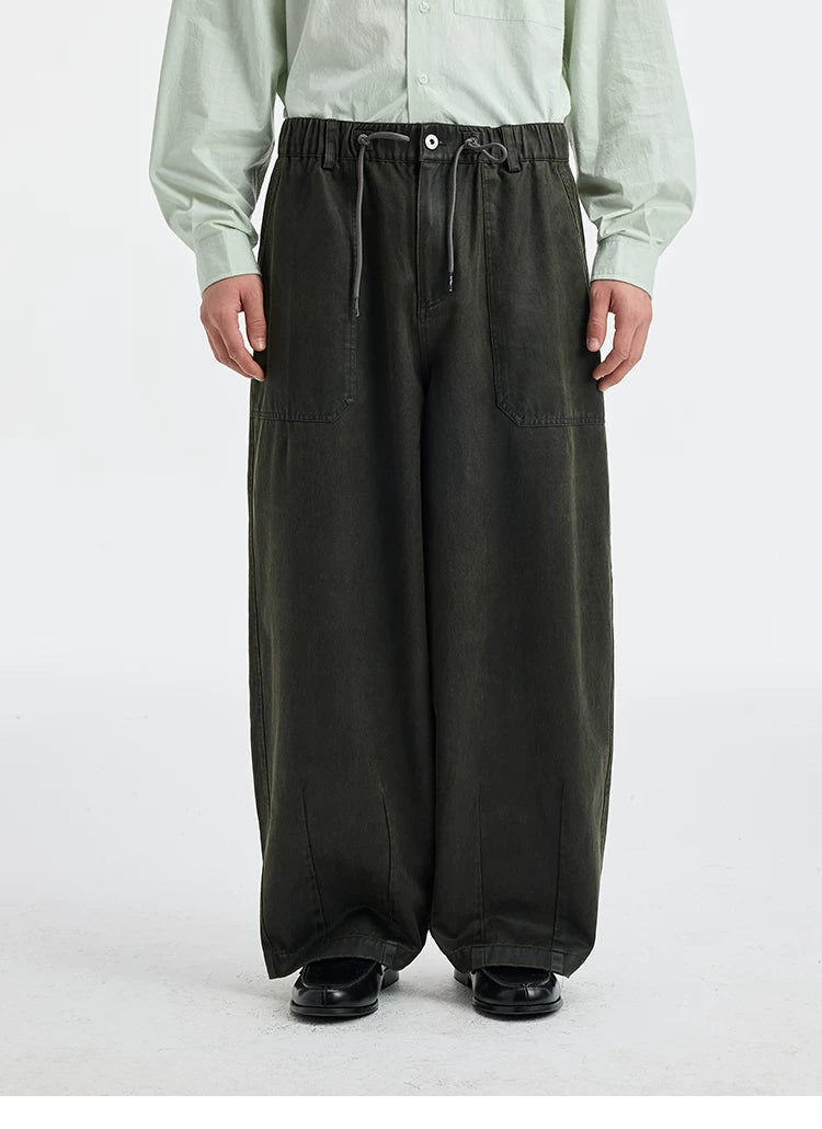 BUTTBILL Vintage Loose Casual Pants