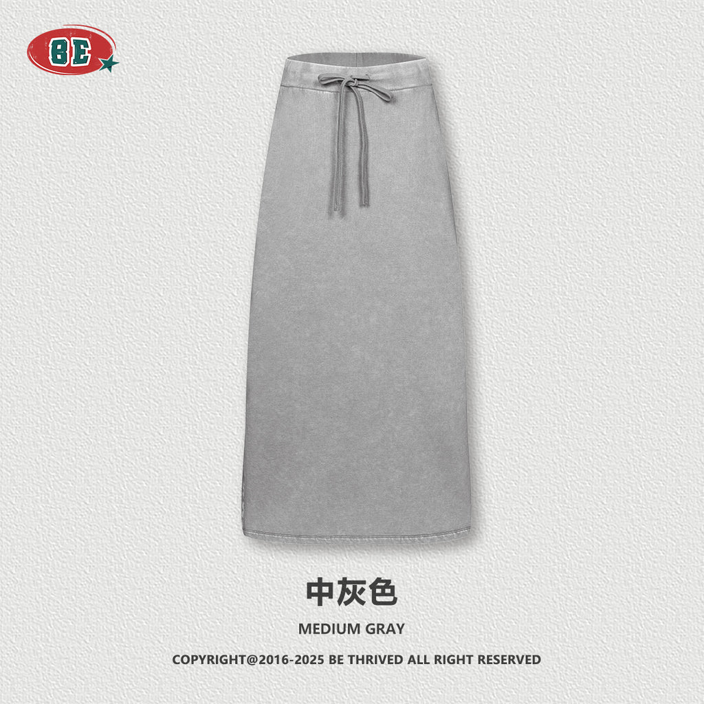 BE Women's High Waist Straight Slim Skirt