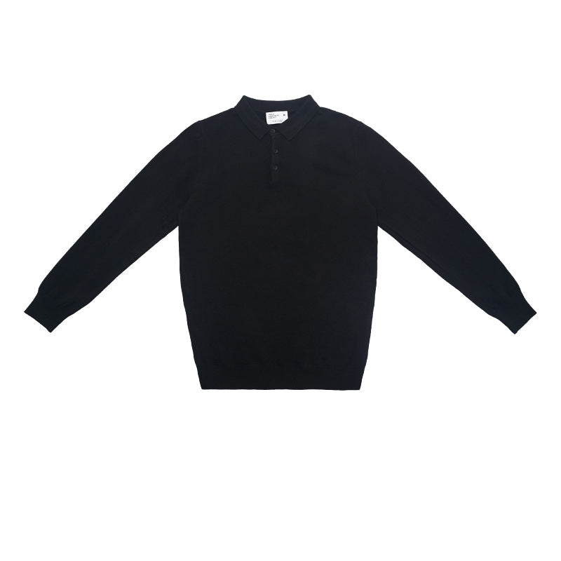 UNF Comfort Soft Waxy Knitted POLO Shirt