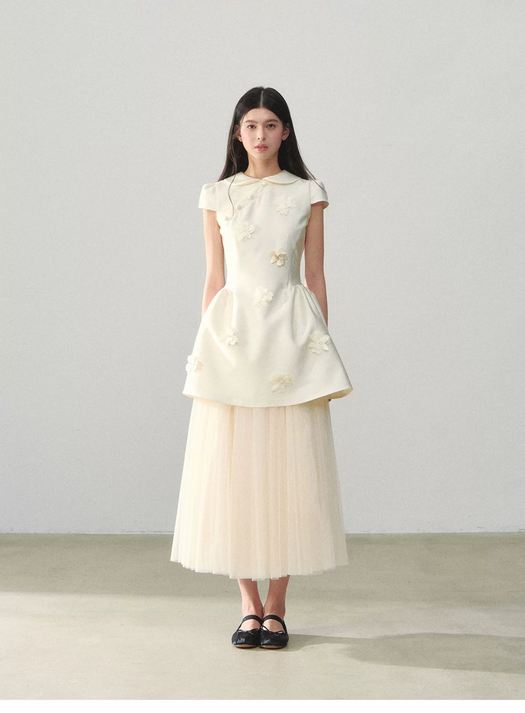 SunsetPark Doll Collar Casual Dress