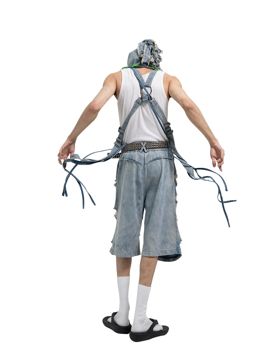 DND4DES Willow Nail First Layer Cowhide Punk Belt Belt