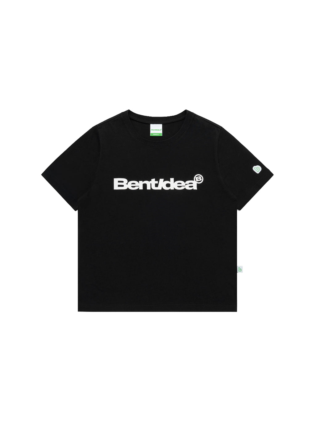 BENT IDEA Slim Fit Standard Font Logo Printed Tee