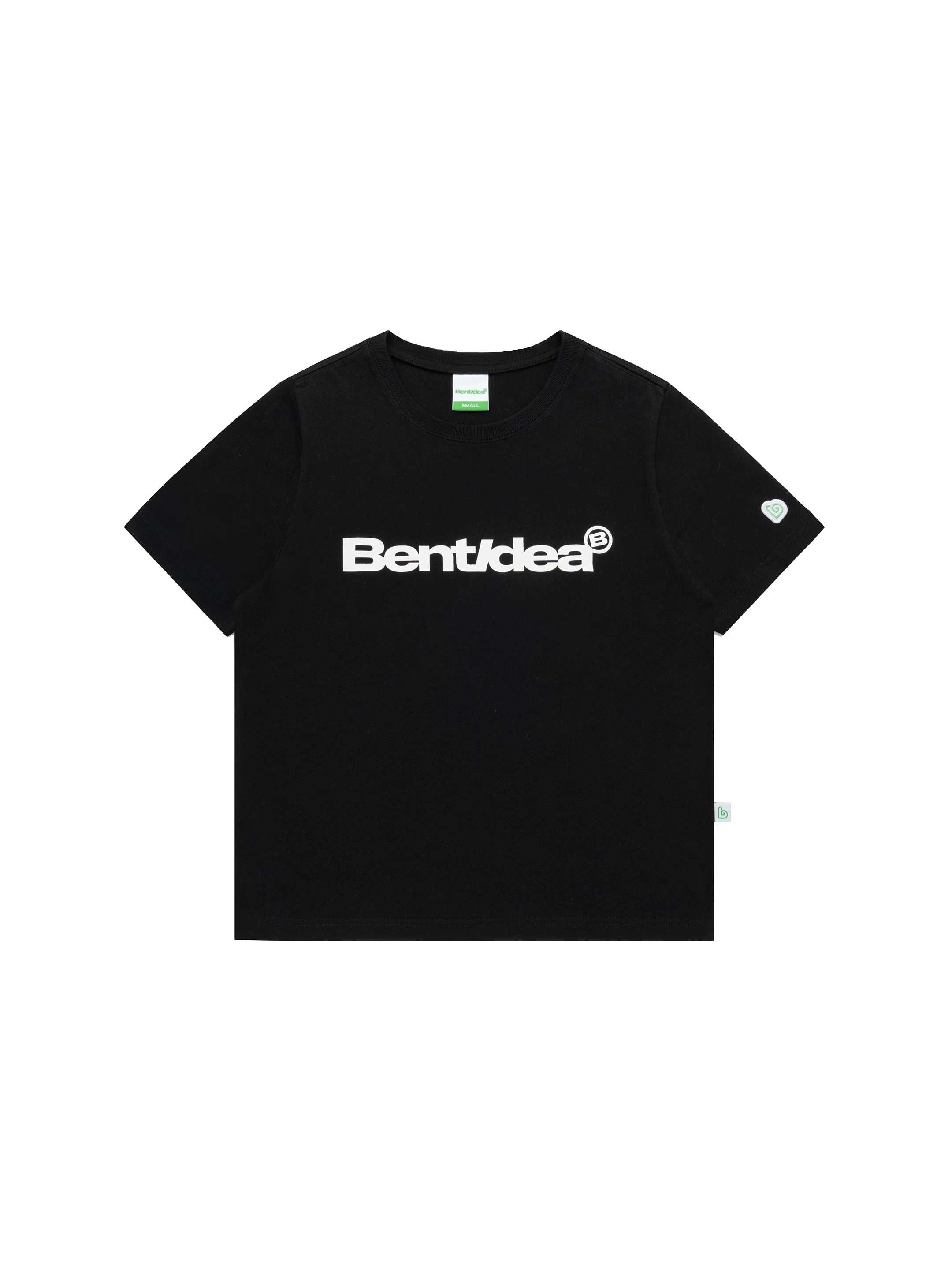 BENT IDEA Slim Fit Standard Font Logo Printed Tee