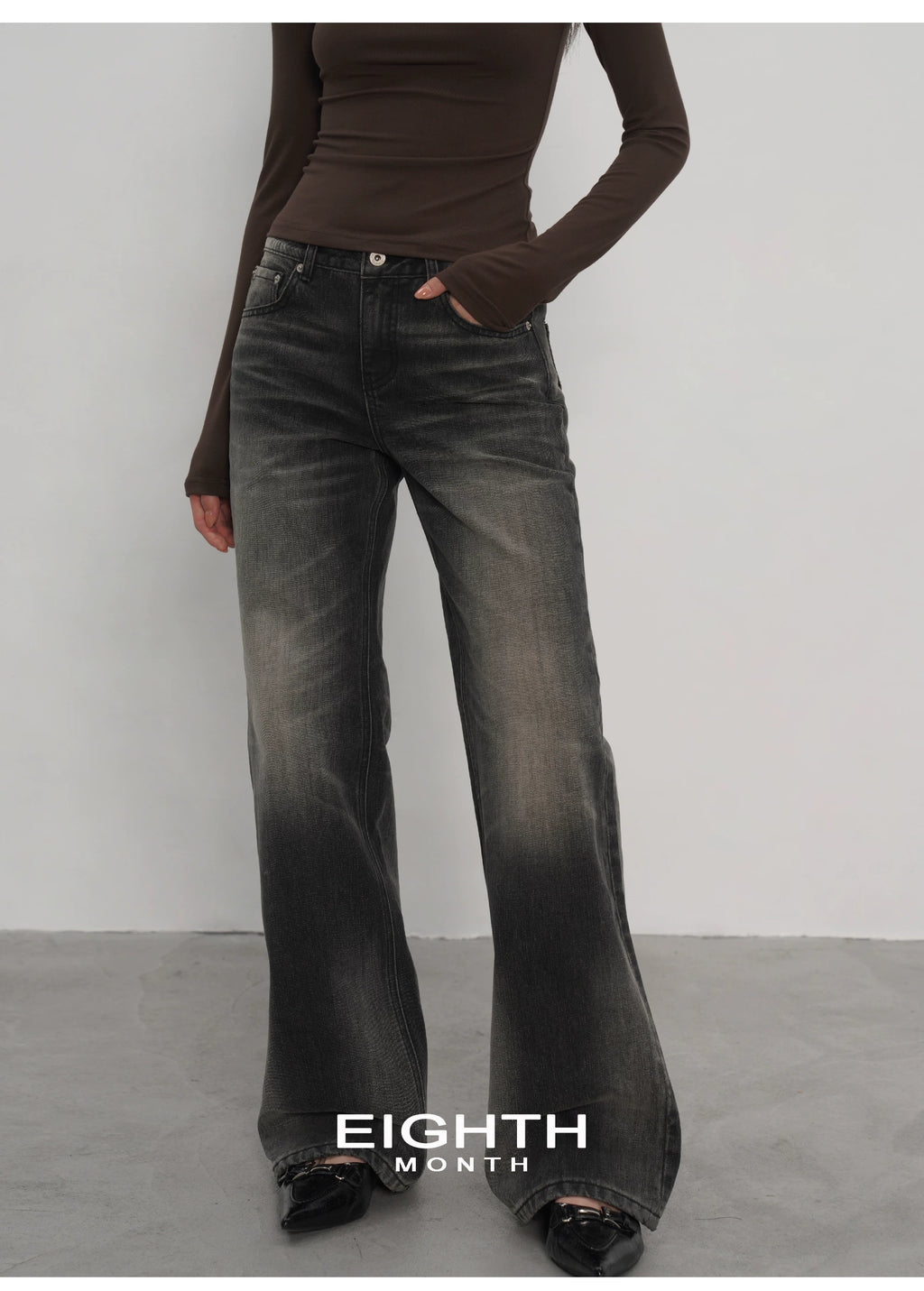 EIGHTHMONTH Vintage Straight Jeans