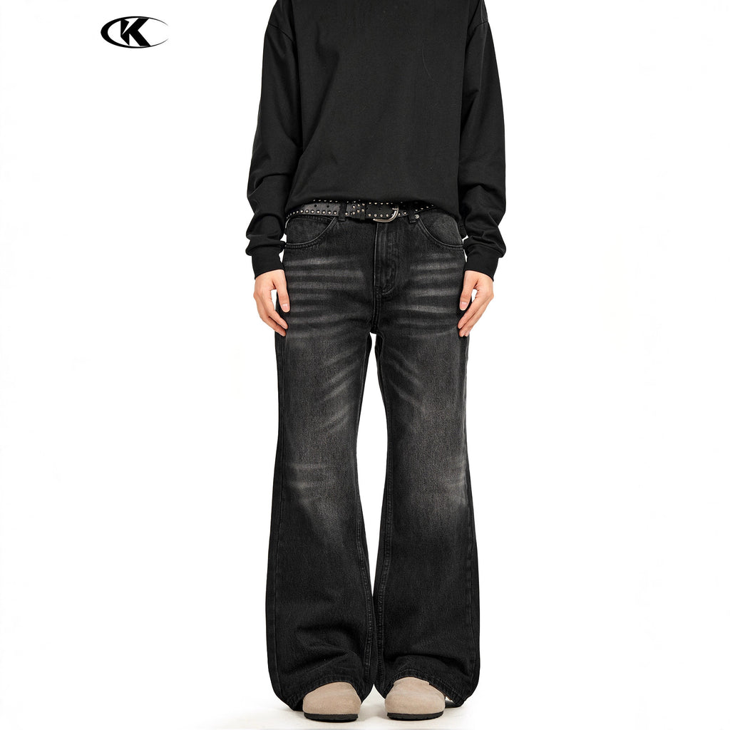 11KN Vintage Flared Slim Slim Straight Jeans