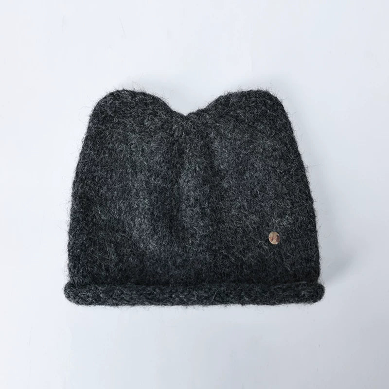 YORSOY Retro Warm Wool Knitted Wool Hat