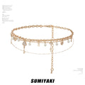 SUMIYAKI Vintage Multi-layer Pearl Waist Chain