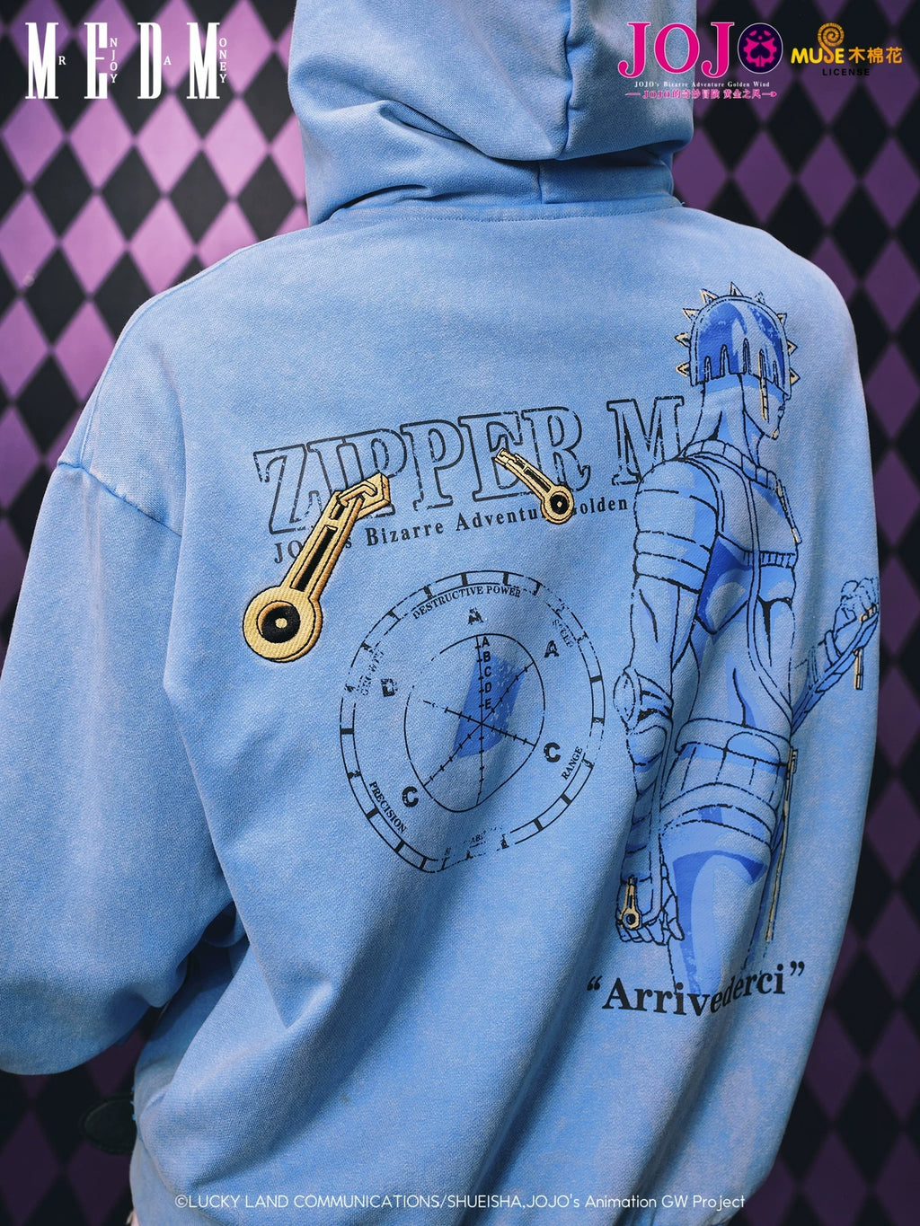 MEDM Casual Versatile Zip Hooded Sweater