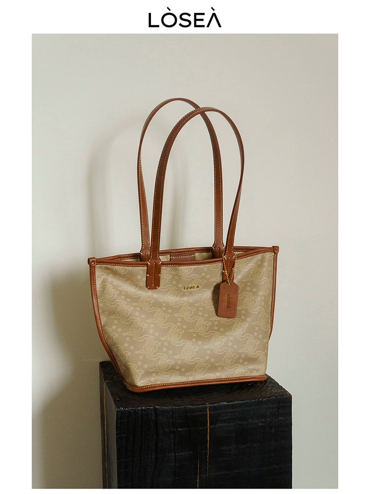 LOSEA Ruyi Moire Tote Bag