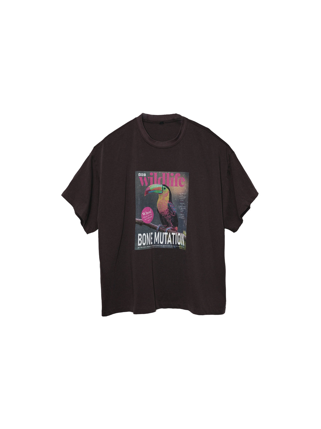 LIBERAFIT Poster Skeleton Print Loose Tee