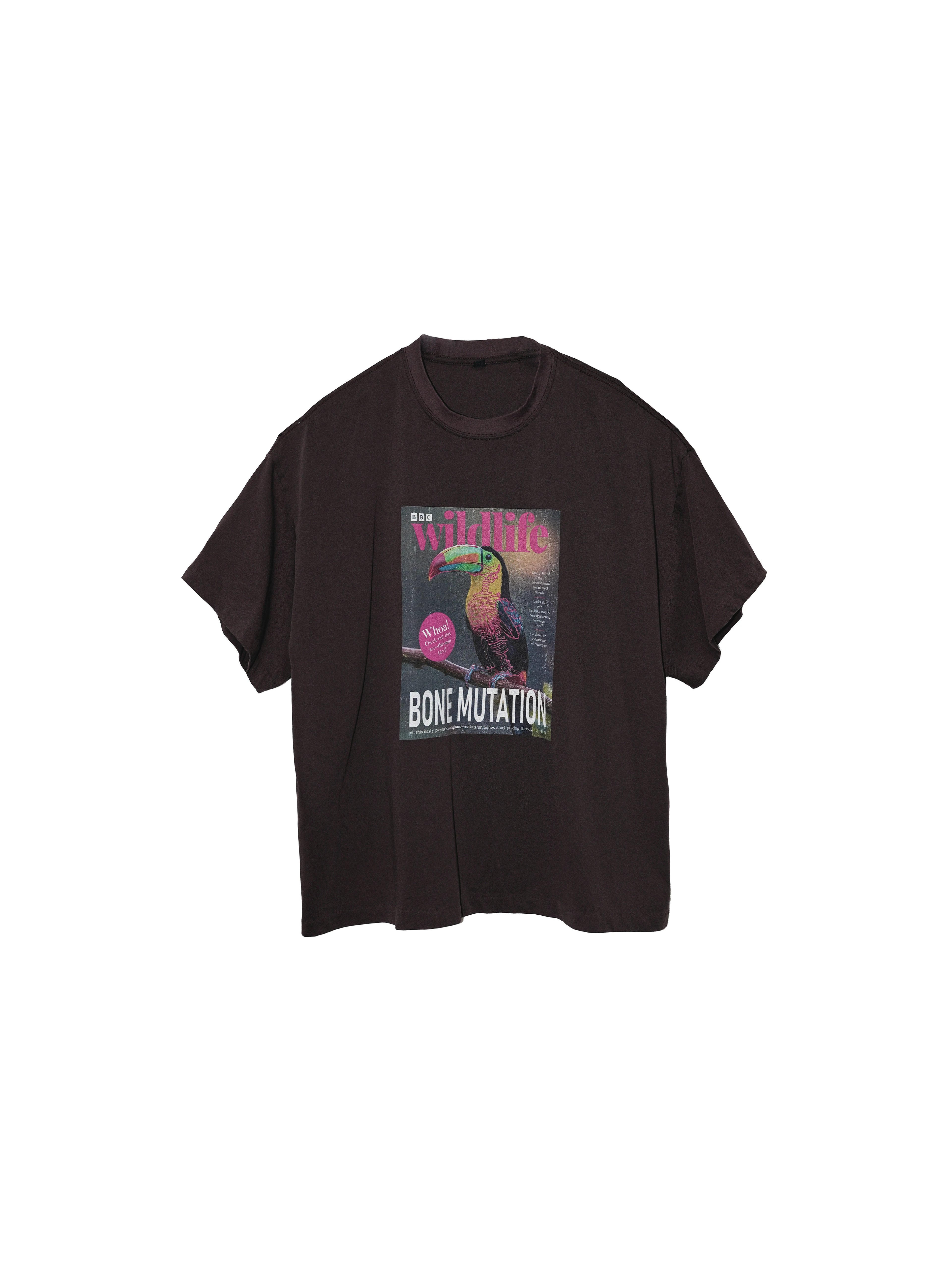 LIBERAFIT Poster Skeleton Print Loose Tee