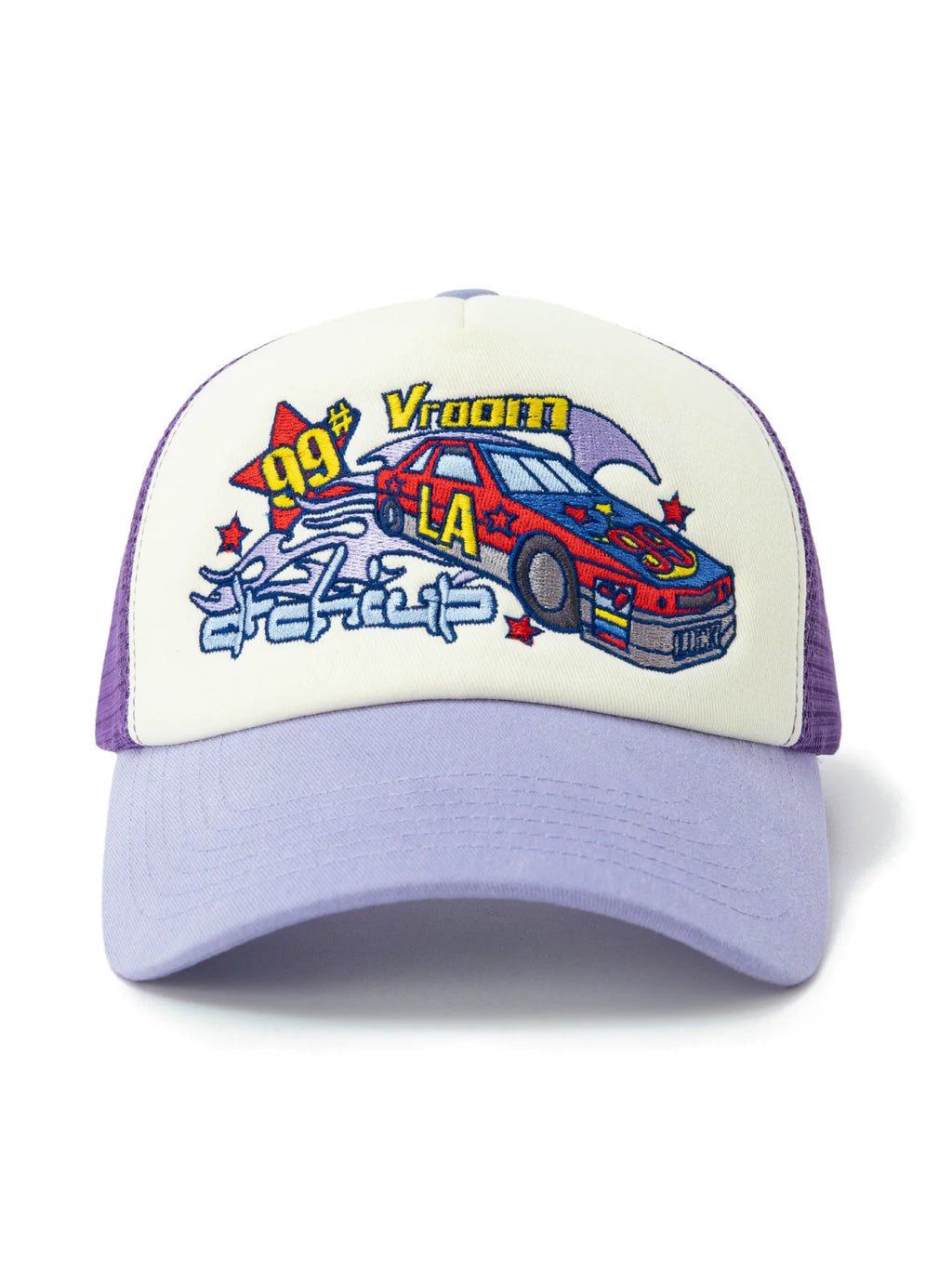 LUCKUP Racing Style Embroidered Baseball Cap