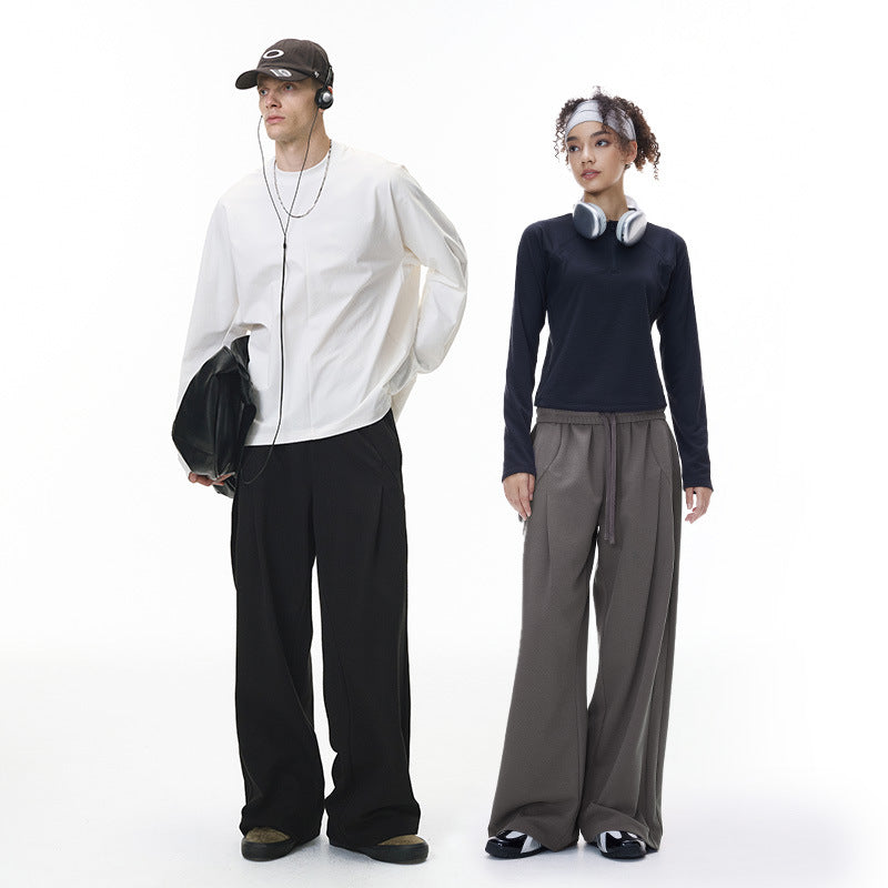 Inflation Twill Deconstruction Cut Loose Trousers