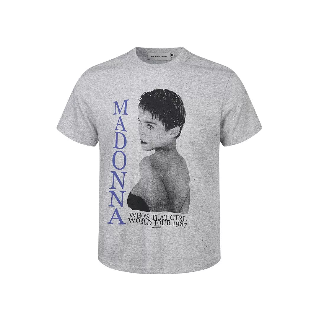 EME Retro Old Casual Round Neck Tee