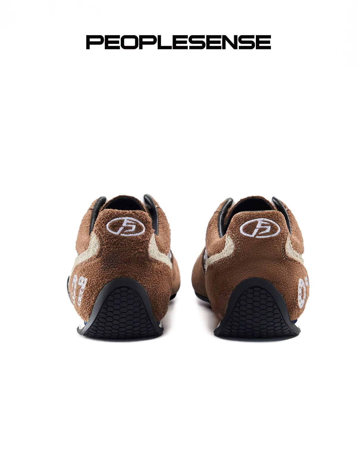 PEOPLESENSE Vintage Stitched Embroidered Sneakers