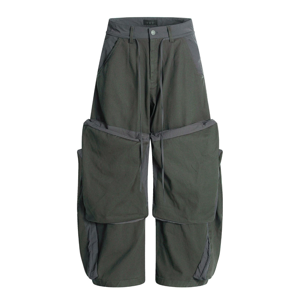 11KN Retro Tooling Wide-leg Loose Scimitar Pants