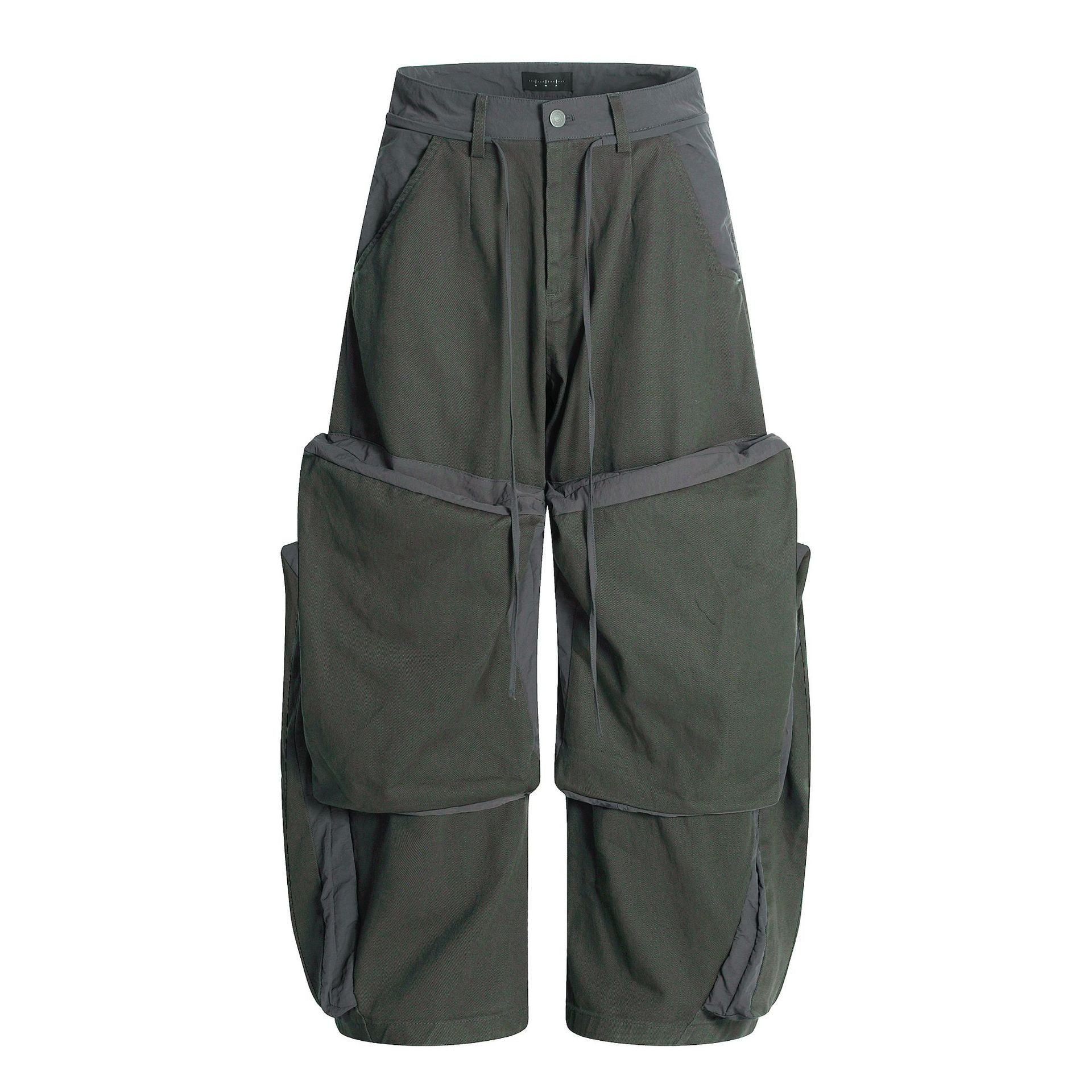 11KN Retro Tooling Wide-leg Loose Scimitar Pants