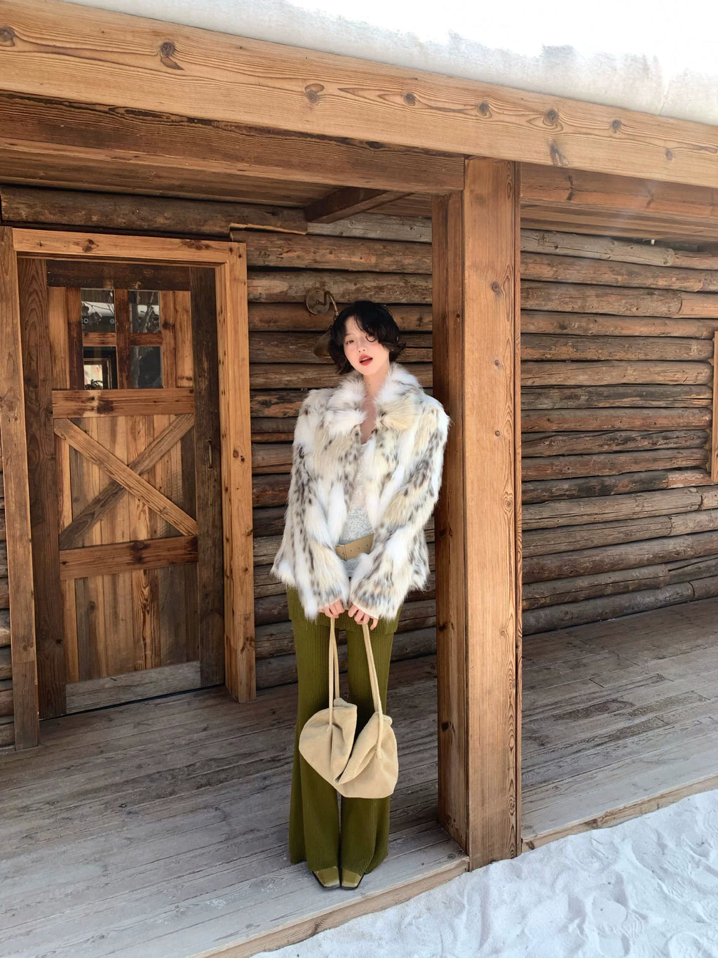KELIFAN Eco-friendly Fur Coat