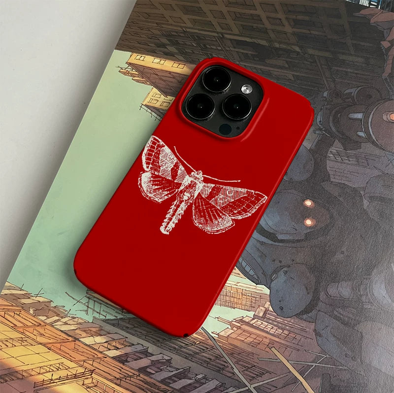 Pbcase Blood Butterfly Art High Sense Apple Phone Case