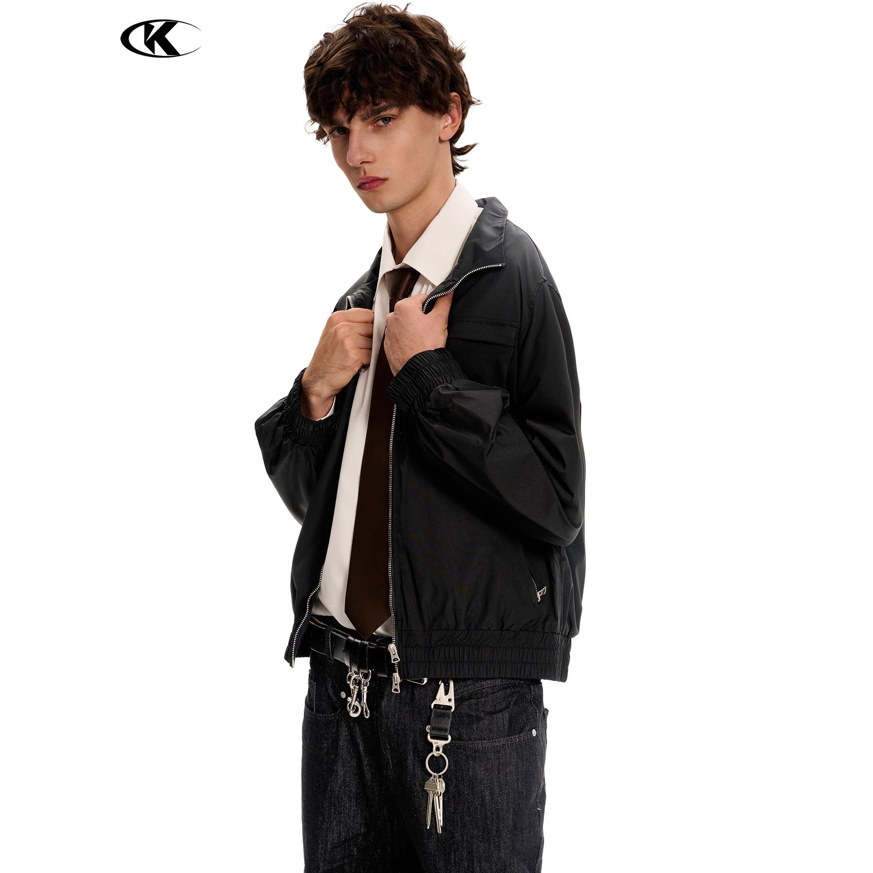11KN Retro Tooling Three-dimensional Loose Casual Jacket