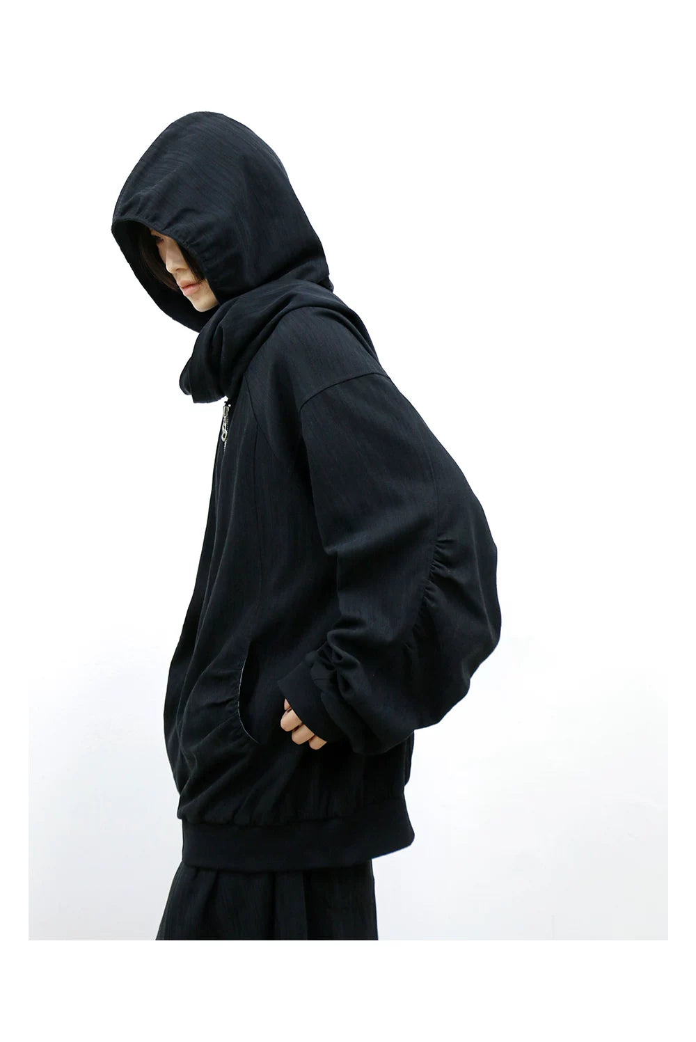 RELABEL Removable Hooded Casual Jacket