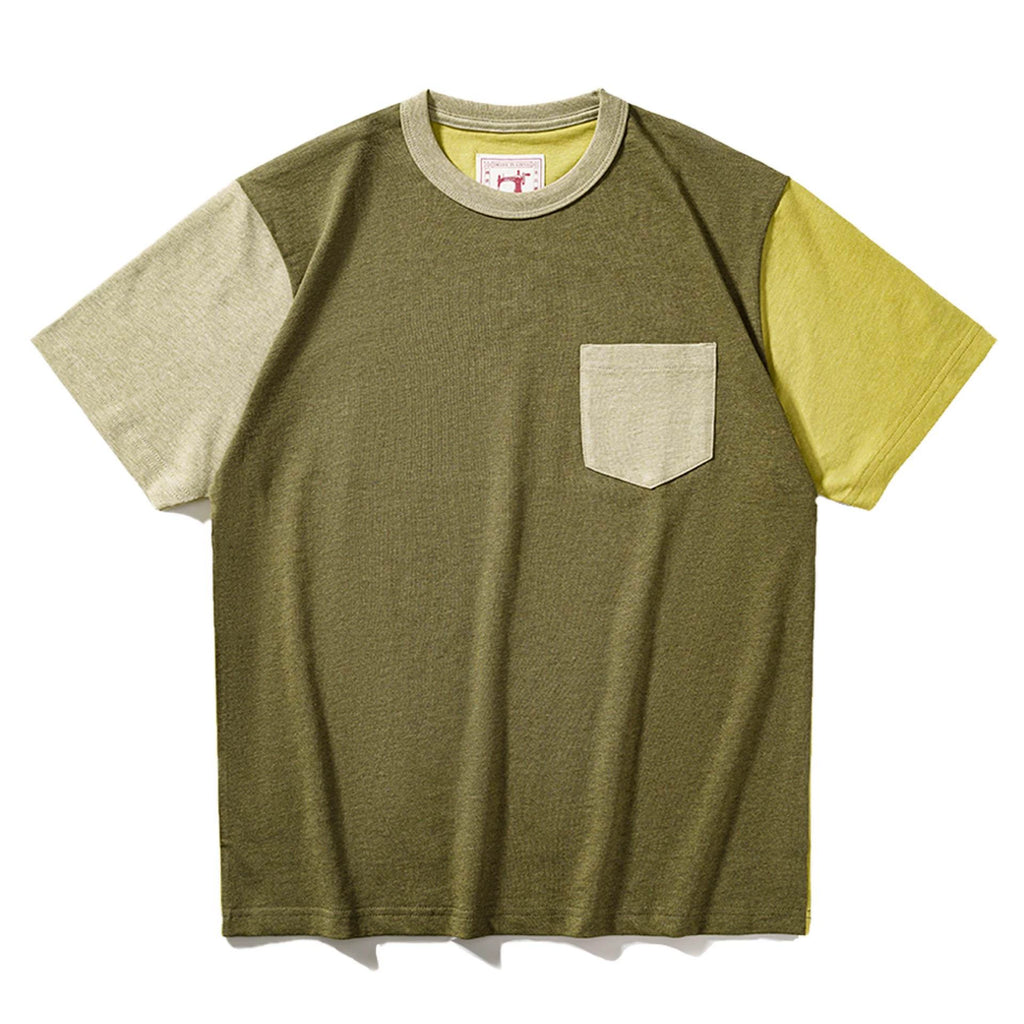 PrintAce Flower Yarn Splicing Water Retro Contrasting Tee