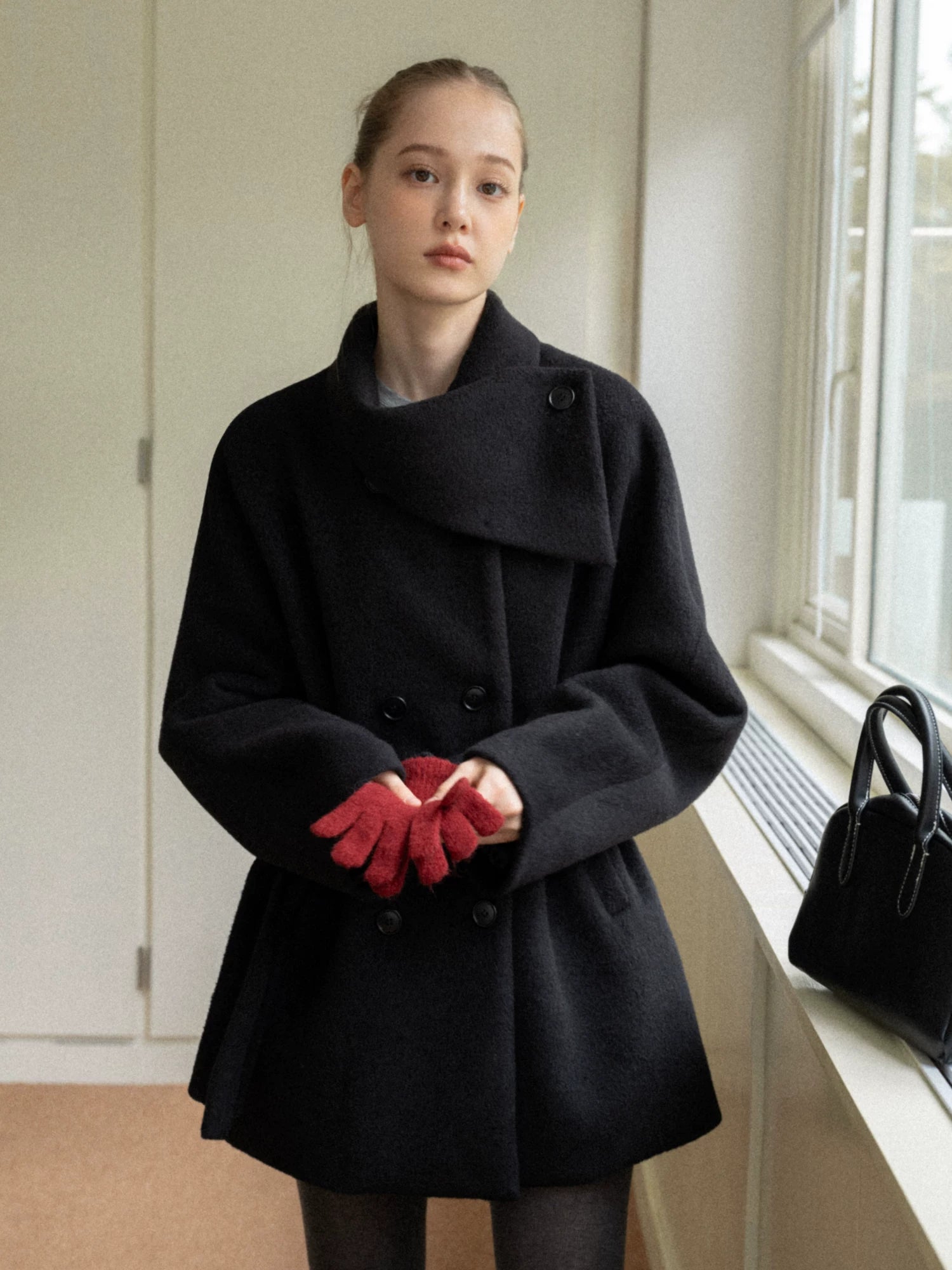 EGGKA Premium Double-breasted Tweed Jacket