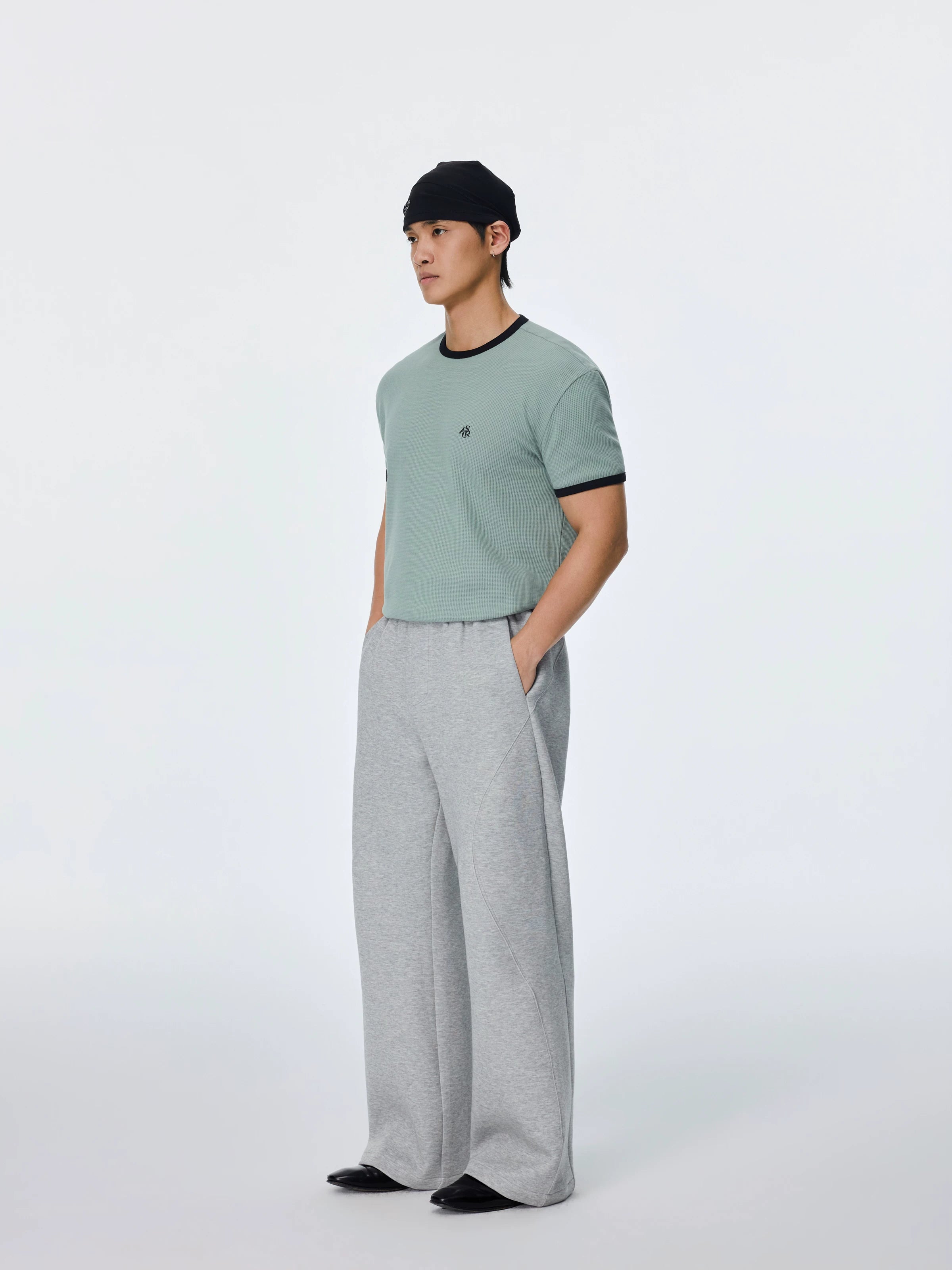 AFTERGLOW Retro Contrasting Slim Tee