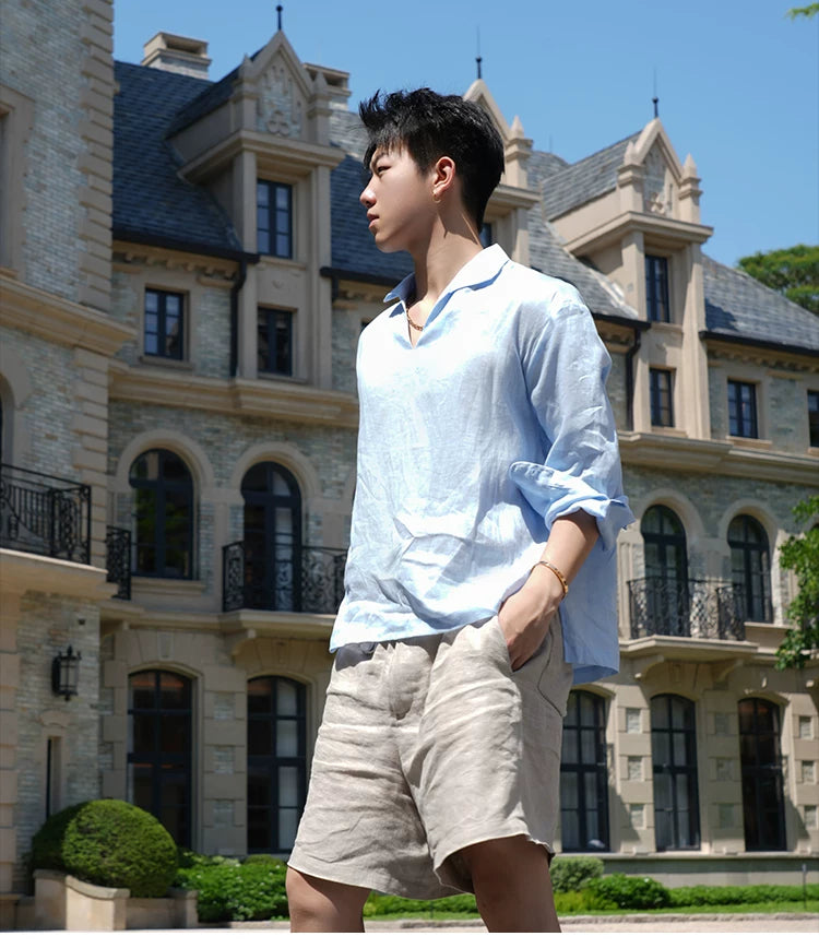 SEE ALSO V-neck High-end Casual Shirt